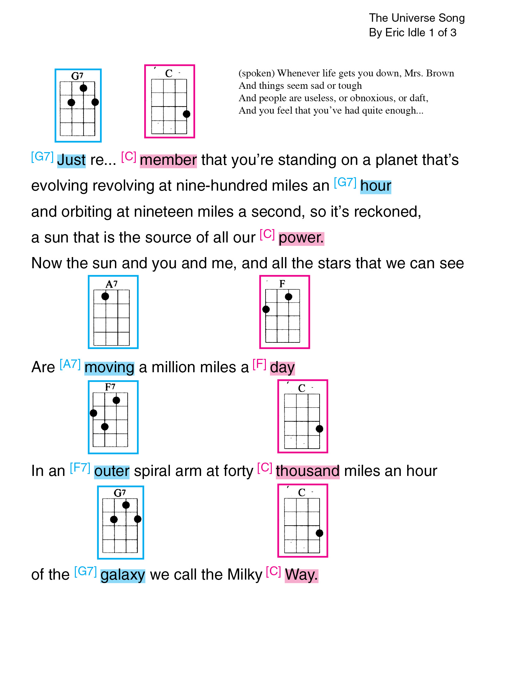 Play Thousands of Easy Ukulele Songs with 3, 4, or 5 Chords